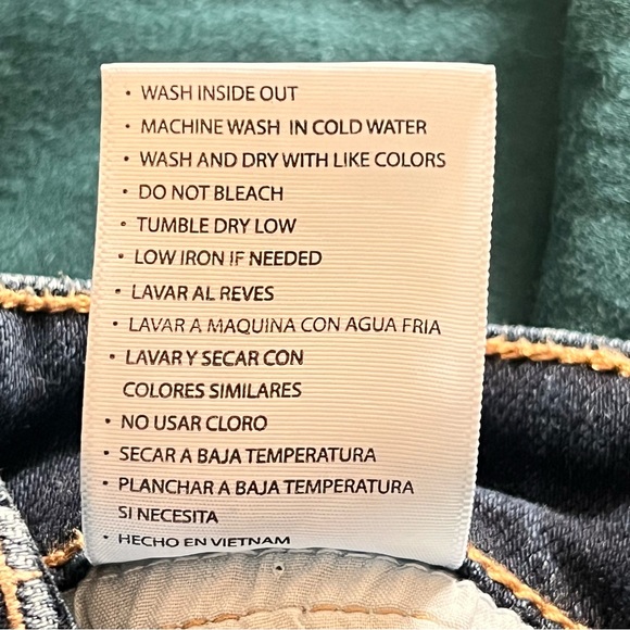 KanCan Women’s High Rise Slim Straight Leg Jeans Style: KC9249D Dark Wash Sz. 7 - Picture 8 of 11